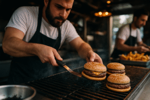 Como montar uma cozinha de hamburgueria