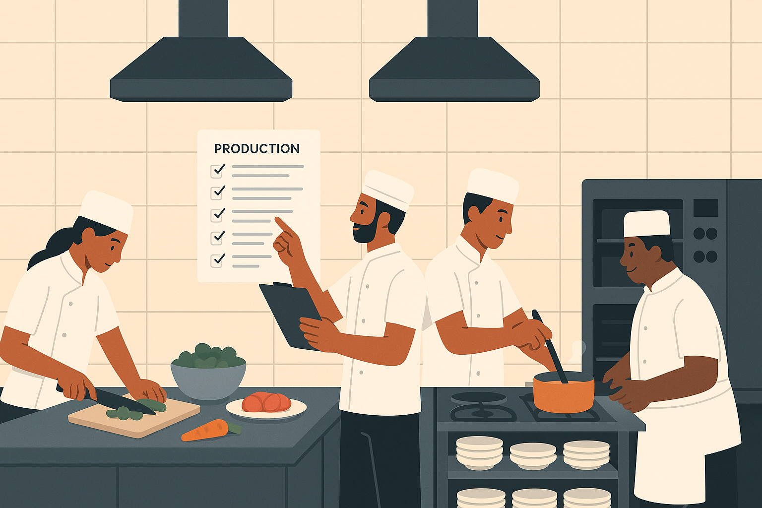 Checklist de Produção Semanal: Como organizar sua cozinha
