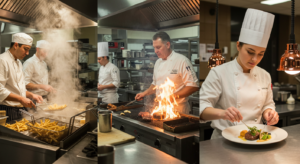 O que é uma praça de cozinha