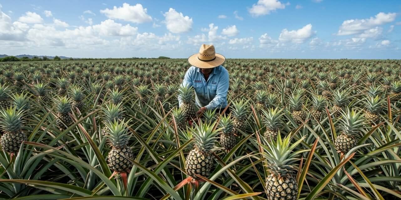 Qual país é o maior produtor de abacaxi do mundo?