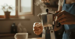 Como preparar café na cafeteira italiana Moka