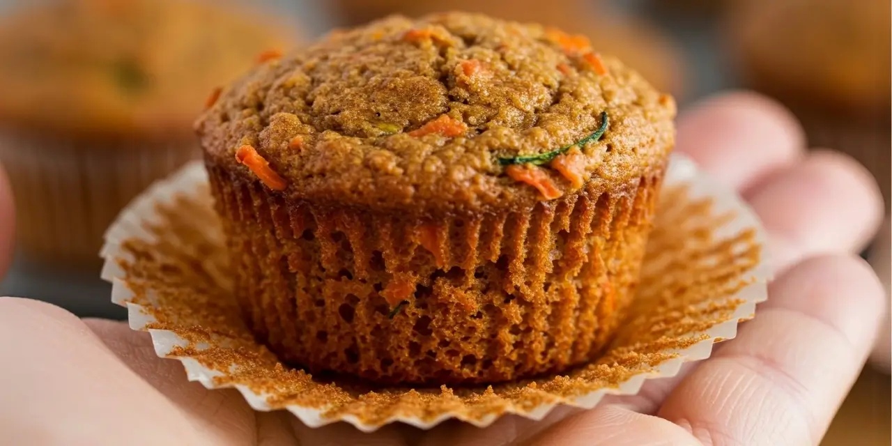 Muffins de Bolo de Cenoura com Abobrinha: Saudável e Saboroso