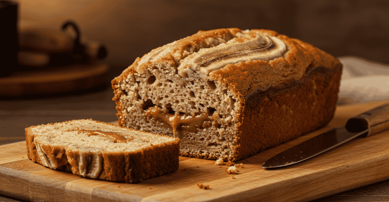 Receita Bem Mineira: Bolo de Banana com Doce de Leite e Queijo