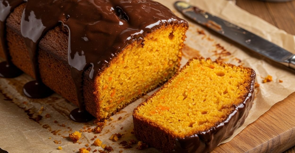 Bolo de cenoura fofinho com calda de chocolate cremosa: Receita de vó