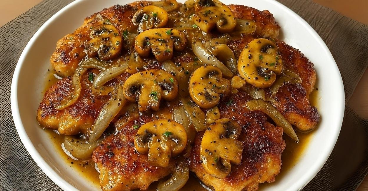 O Frango com Cogumelos Mais Saboroso Que Você Vai Fazer