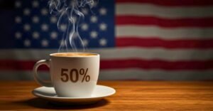 Nova tarifa dos EUA pode afetar as exportações de café brasileiro
