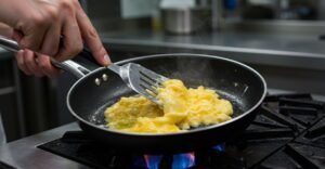 Ovos mexidos ficam mais cremosos se adicionar este único ingrediente: manteiga