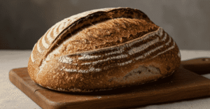 Pão Sourdough de Fermentação Natural