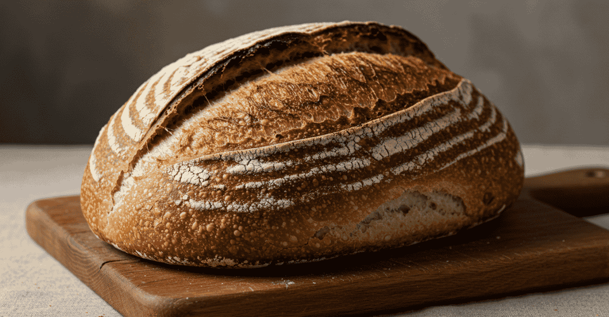 Sourdough Caseiro: Receita Completa de Pão de Fermentação Natural