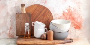 Utensílios para reduzir microplásticos na cozinha