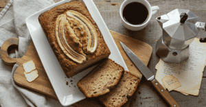 Receita de bolo de banana fit