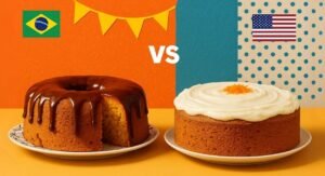 Bolo de cenoura brasileiro e carrot cake americano. Conheça as diferenças da receita