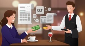 Como calcular gorjetas e repasses conforme a CLT para bares e restaurantes