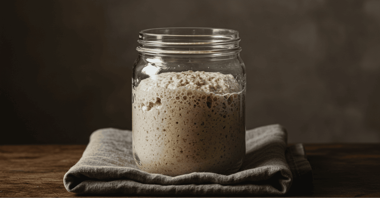 O que é levain e como fazer o seu fermento natural do zero