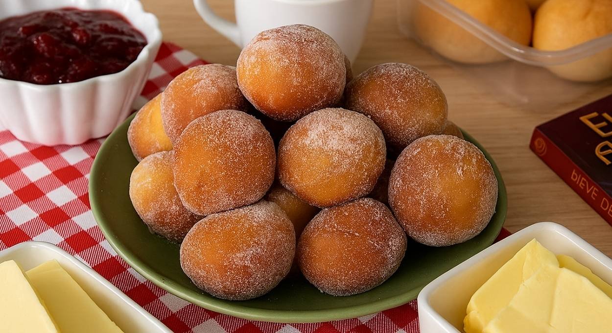 Mini sonho de padaria: o clássico fofinho que revela segredos de confeitaria