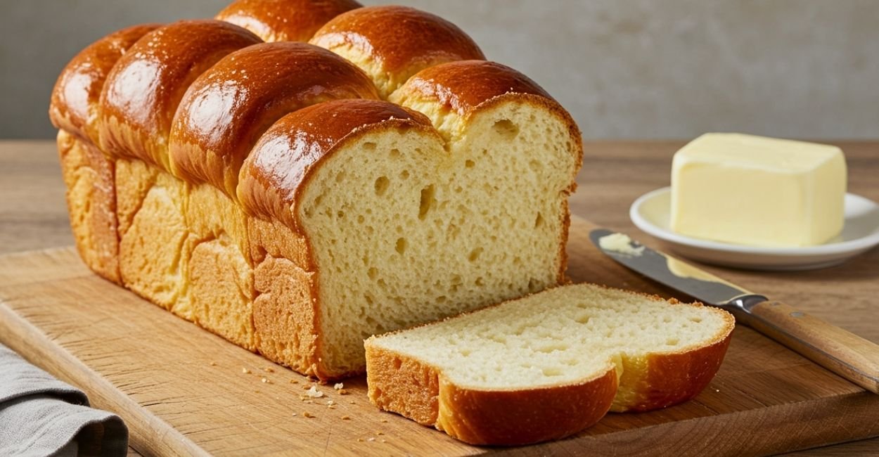Brioche caseiro fofinho e amanteigado que derrete na boca