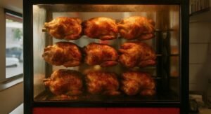 Frango assado de padaria