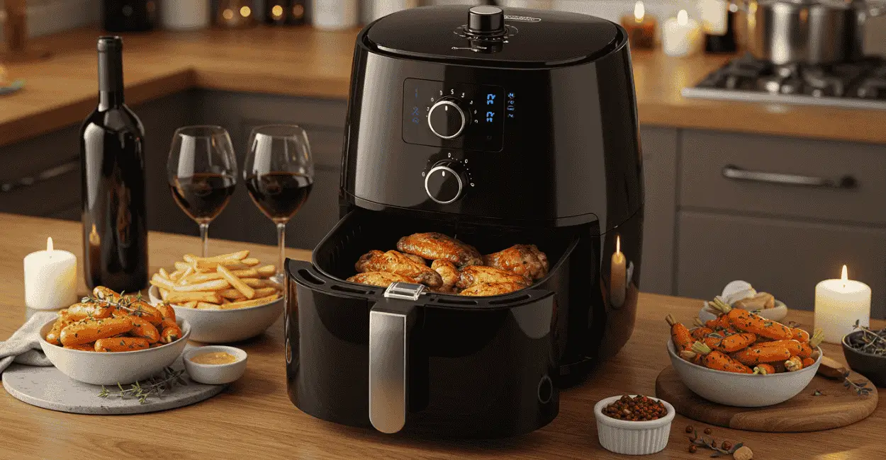 5 air fryers de 25 litros que facilitam a vida de quem cozinha para muita gente