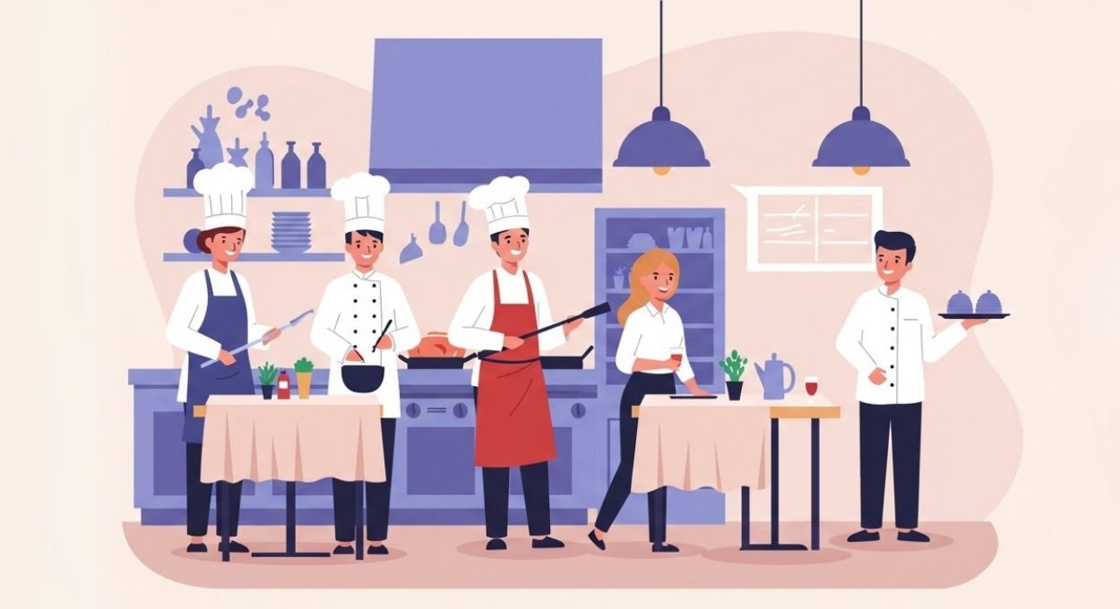 Por dentro da cozinha: como os restaurantes de sucesso organizam suas equipes