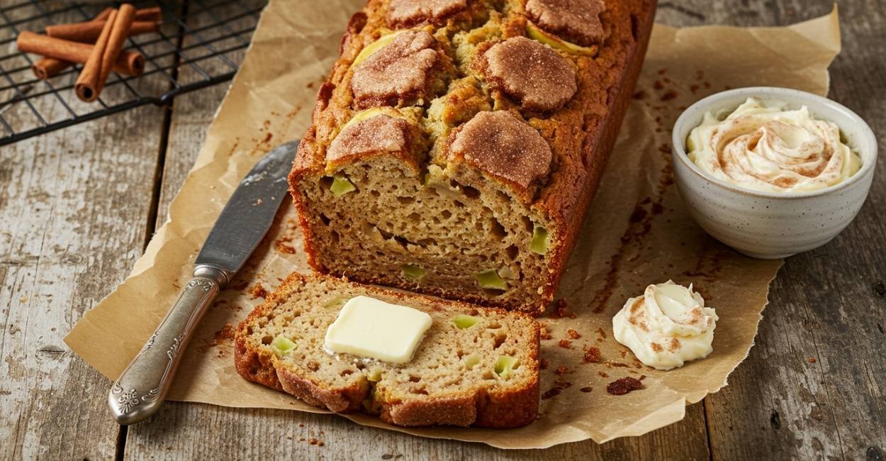 O pão de abobrinha que ninguém acredita que leva maçã: fácil, macio e delicioso