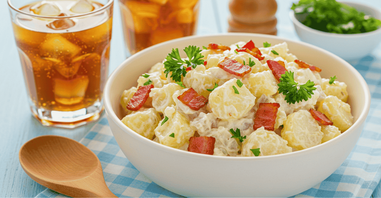 O segredo da salada de batata perfeita está em respeitar a tradição e dar seu toque pessoal