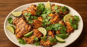 Sobrecoxas de Frango com Coco e Pimenta