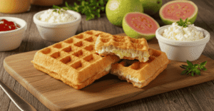Waffle de Pão de Queijo