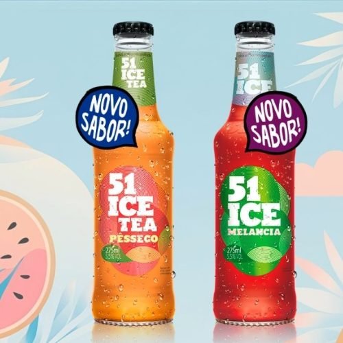 51 ICE Lança Novos Sabores: Pêssego e Melancia