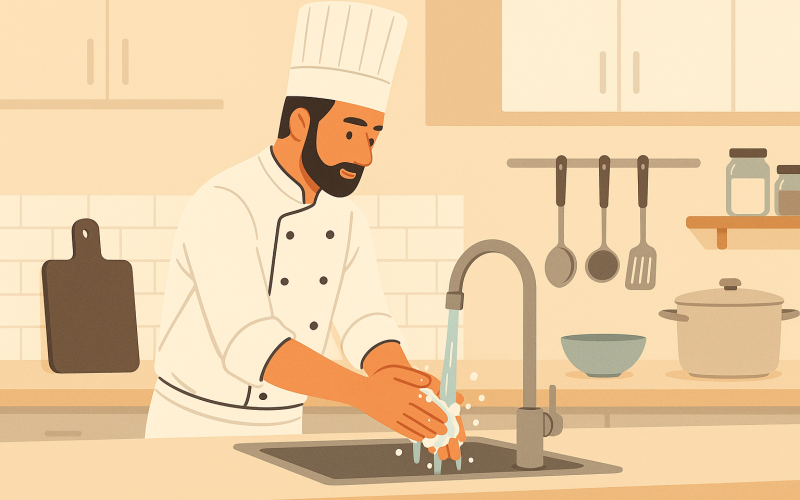 Boas Práticas na Cozinha: Higiene, Equipamentos e Manipulação Segura de Alimentos