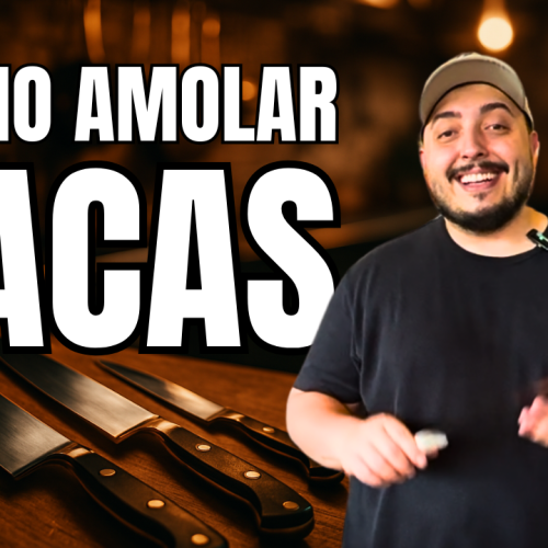 Como amolar faca em casa do jeito certo