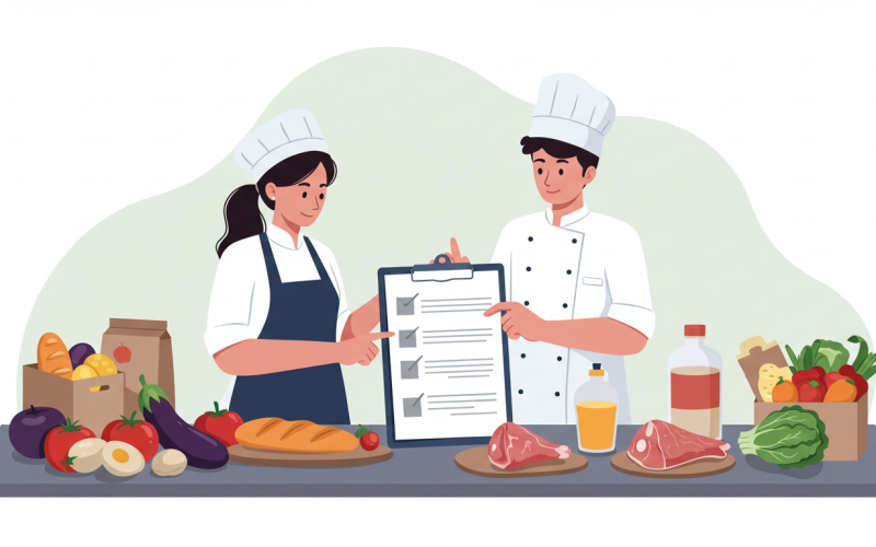 Como Fazer uma Lista de Compras para Restaurante