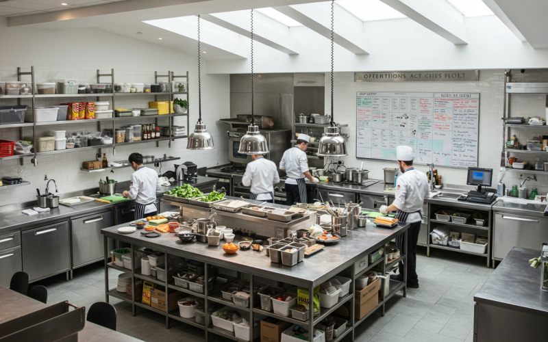 Como organizar uma operação de cozinha em 9 passos