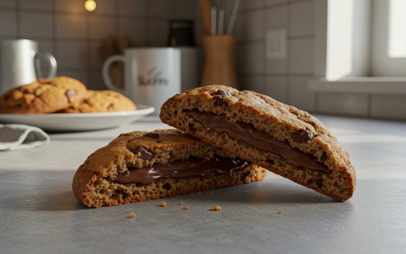 Cookies Recheados com Nutella: Receita Irresistível