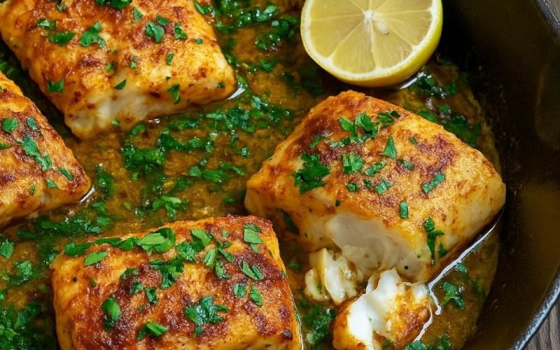 O Bacalhau Mais Saboroso Que Você Vai Provar: Limão, Alho e Forno