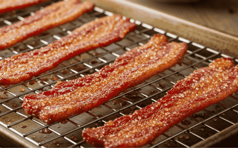 Bacon caramelizado: doce, salgado e irresistível. Aprenda a fazer em casa!