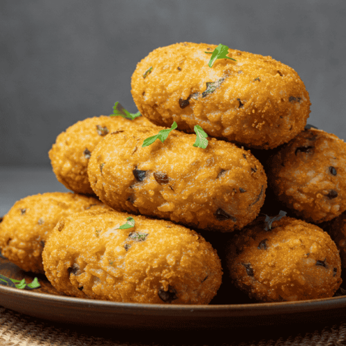 Use tapioca no lugar da farinha e descubra o bolinho de arroz sem glúten mais crocante da sua vida