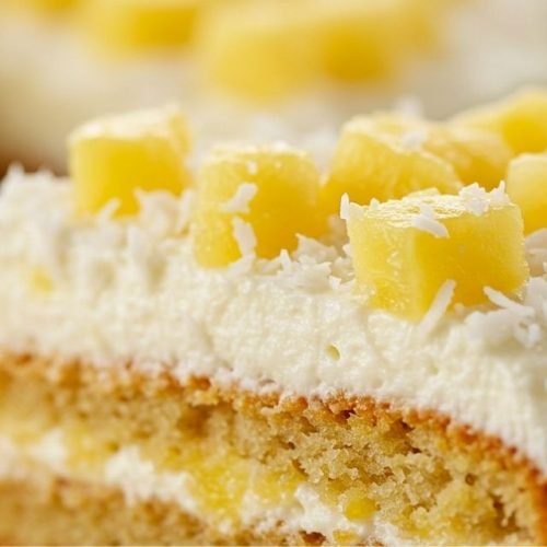 O melhor bolo de abacaxi com coco que você vai comer na vida