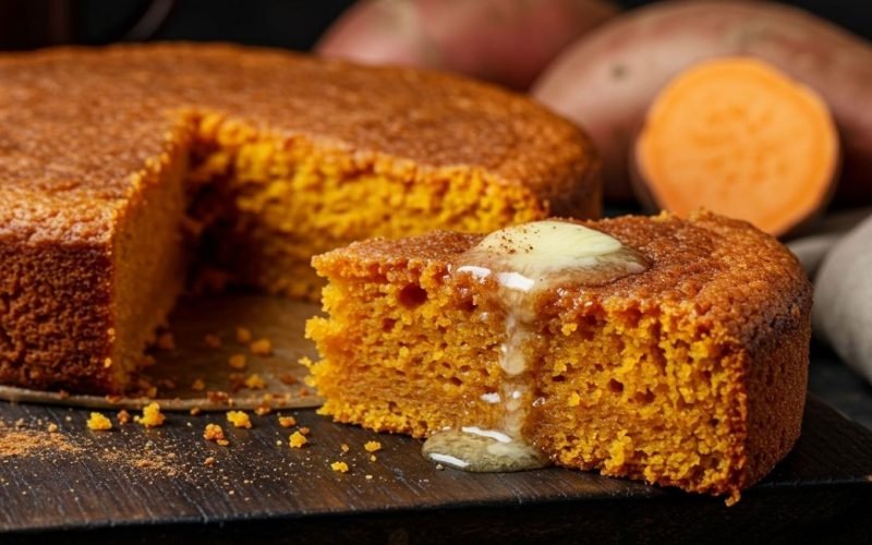 Fofo, Úmido e com Sabor da Roça: O Melhor Bolo de Batata Doce da Vida