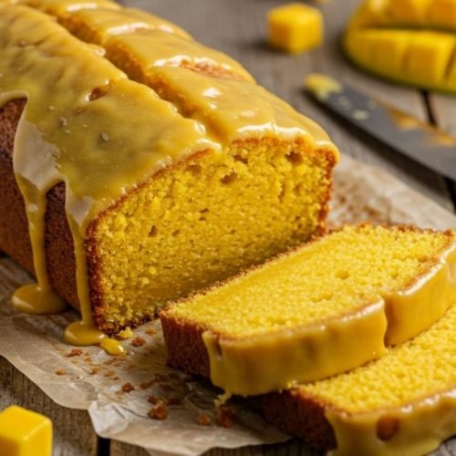 Você precisa provar este bolo vegano de manga: fácil, aromático e cheio de cor