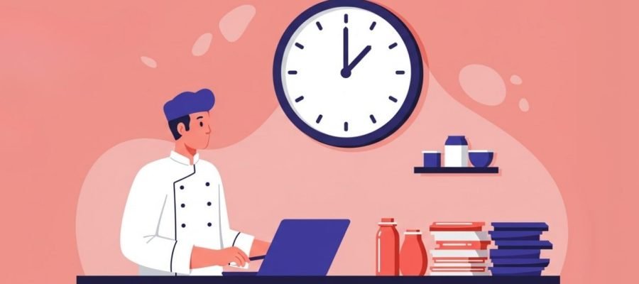 Como calcular horas extras de funcionários de restaurante