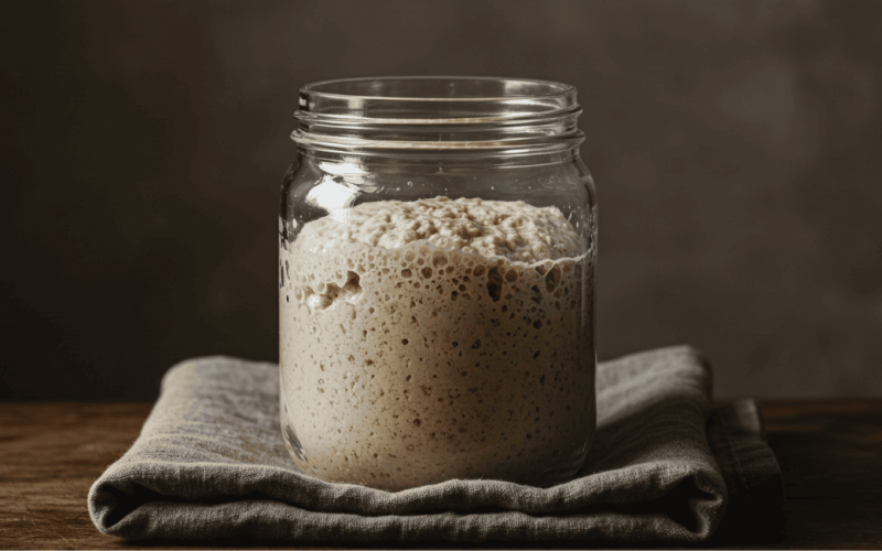 O que é levain e como fazer o seu fermento natural do zero