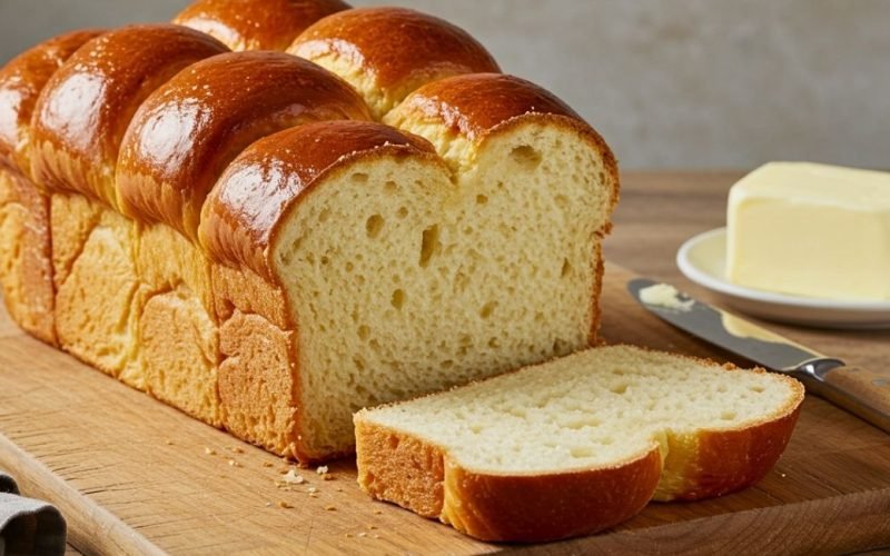 Brioche caseiro fofinho e amanteigado que derrete na boca