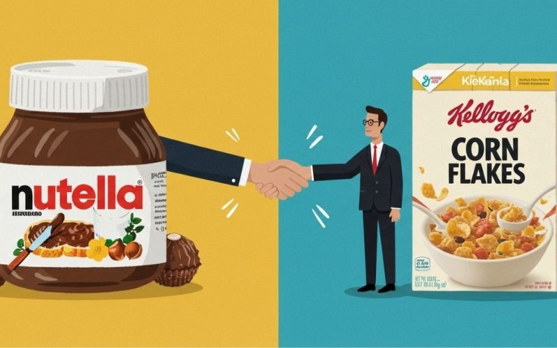 Ferrero Mira WK Kellogg Co. em Movimentação Bilionária de Expansão