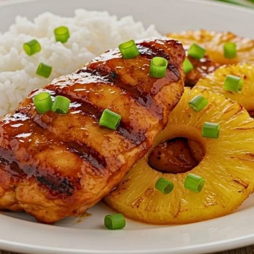 Frango grelhado com molho barbecue havaiano: um prato com muito sabor