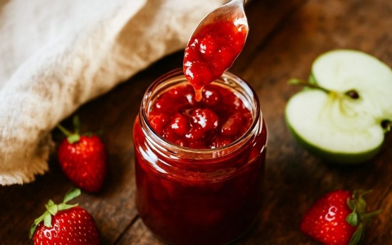 Como chefs transformam morango e maçã em uma geleia digna de restaurante