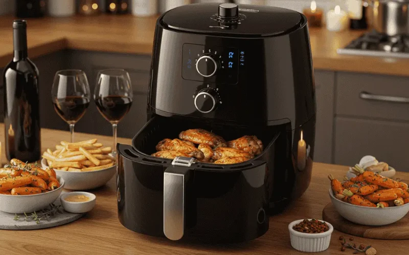 5 air fryers de 25 litros que facilitam a vida de quem cozinha para muita gente