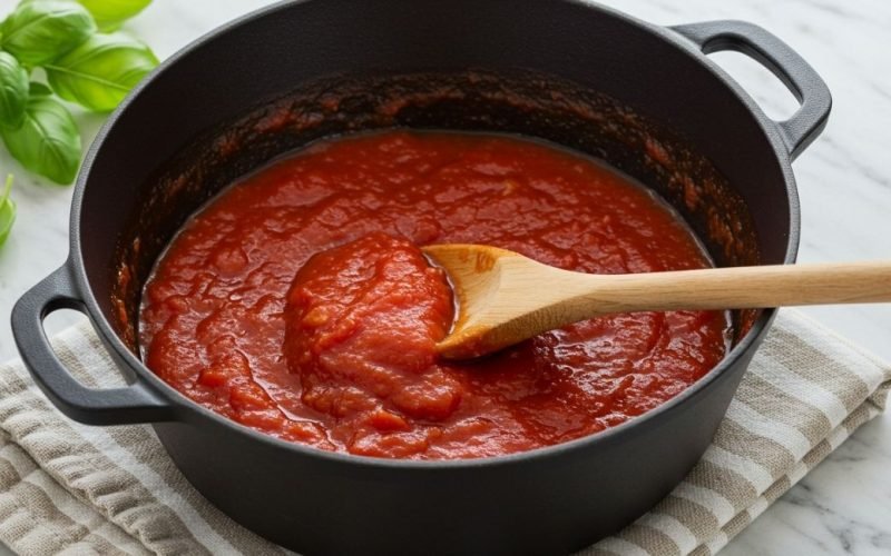 O segredo do molho de tomate italiano tradicional revelado