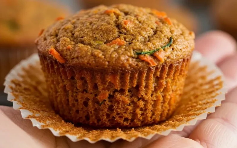 Muffins de Bolo de Cenoura com Abobrinha: Saudável e Saboroso