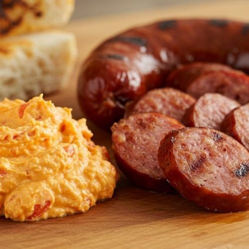 Essa pasta de queijo com pimentão é perfeita para o churrasco