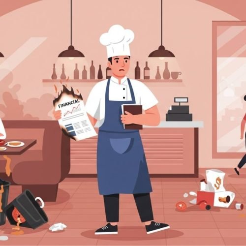 Por que apaixonados pela cozinha quebram restaurantes mais rápido?